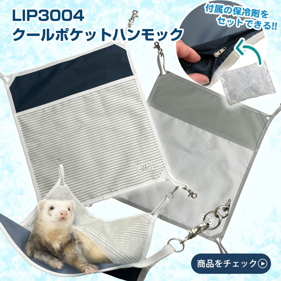 フェレットのための暑さ対策