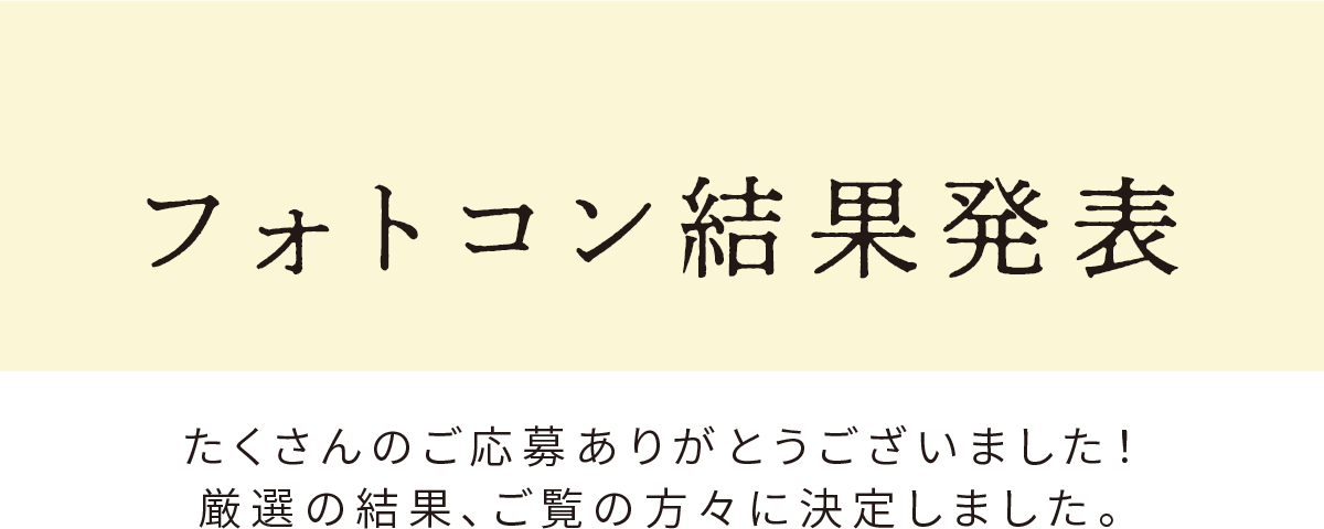 結果発表