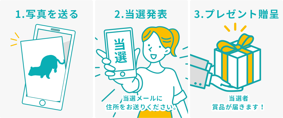 プレゼント贈呈