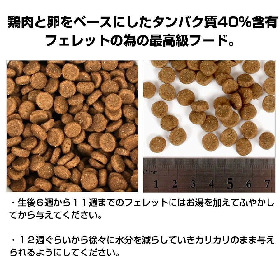 ズプリーム プレミアムフェレットダイエット 1.8kg | フェレット