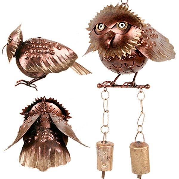 ブリキ 太陽フクロウベル | フェレットワールド WEB SHOP