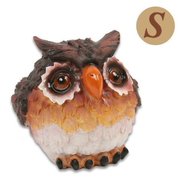 フクロウ 貯金箱 S | フェレットワールド WEB SHOP