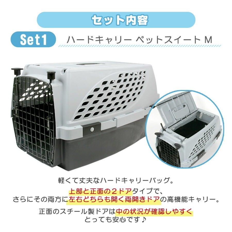 【フェレット専用】キャリーケースセット セット商品】おでかけセットB | フェレットワールド WEB SHOP
