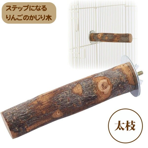 マルカン CASA ステップになるりんごのかじり木 太枝（T1）（NK）【お