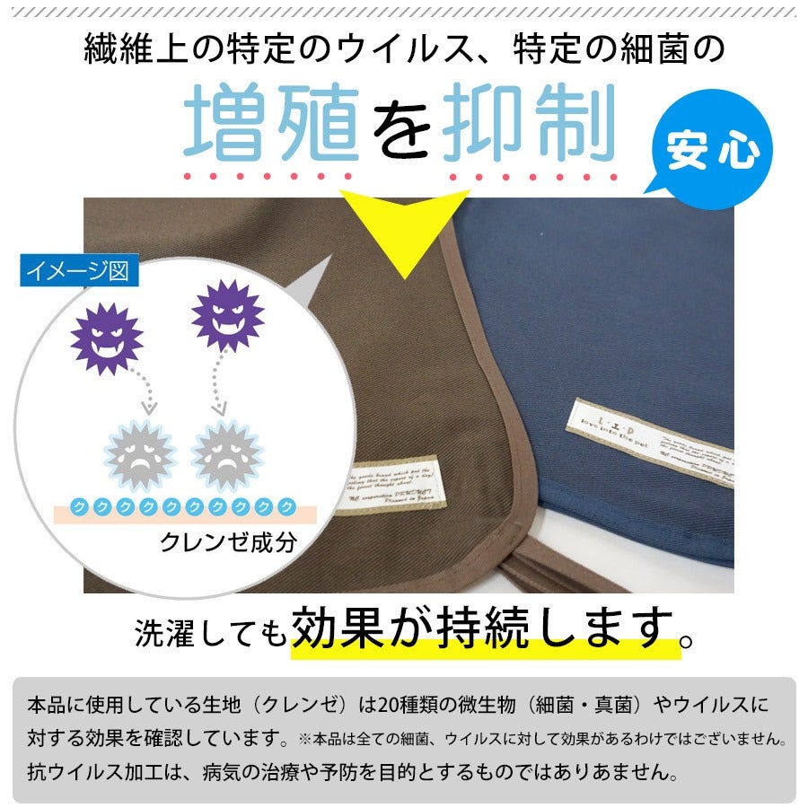 LIP3001 ケージ用マットカバー（抗菌・抗ウイルス） Mサイズ【国産